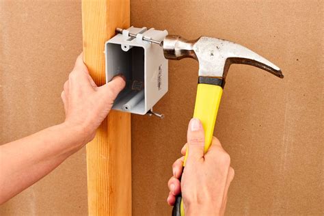 connecting exterior electrical boxes through walls|putting electrical box existing drywall.